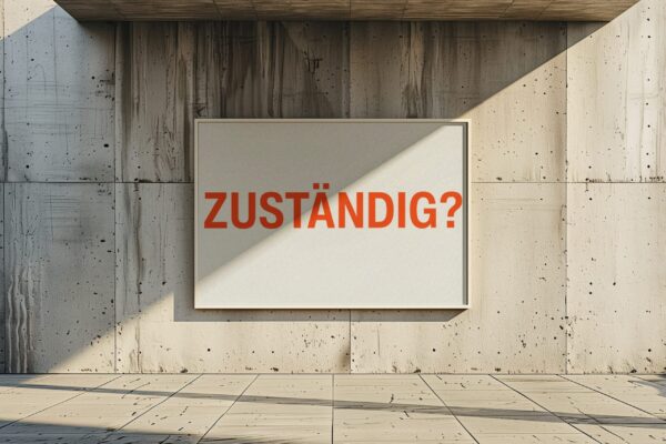 Poster "Zuständig" – Bild 2