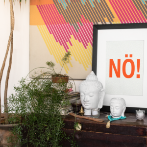 Poster "Nö!"