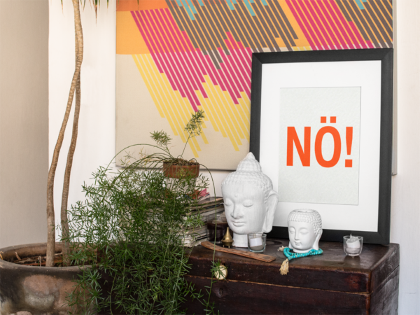 Poster "Nö!"