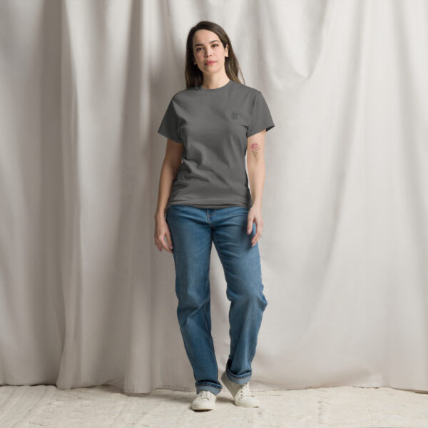 Klassisches Unisex T-Shirt "§ 1 - Jeder macht seins" – Bild 4